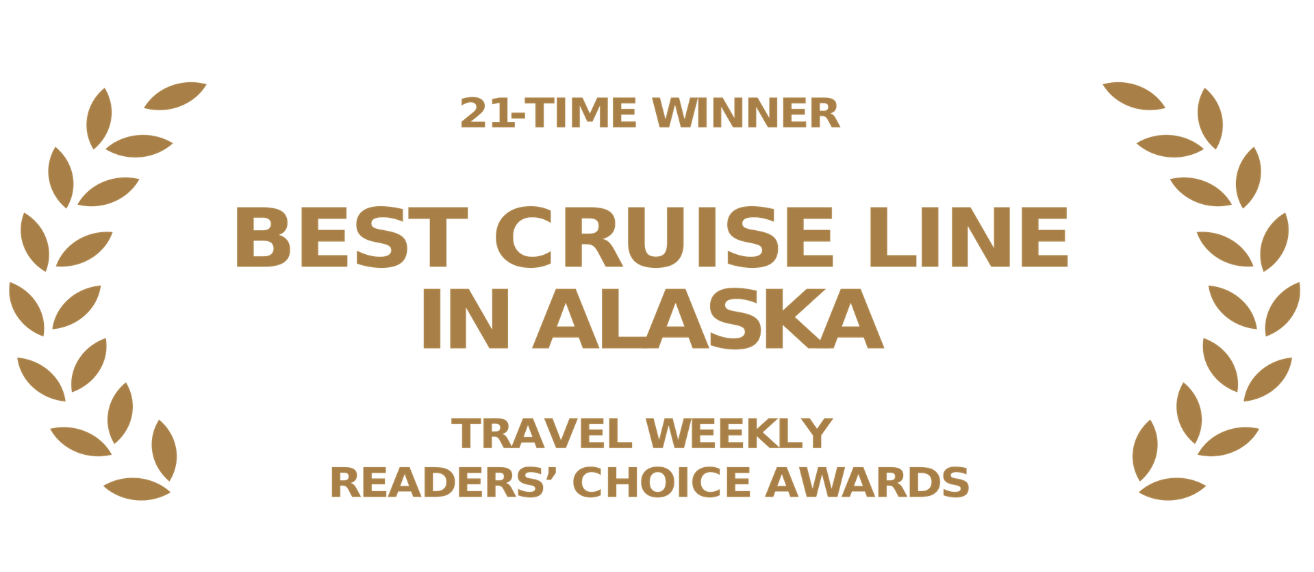 Princess Cruises accolade awarded for Best Cruise Line in Alaska from Travel Weekly