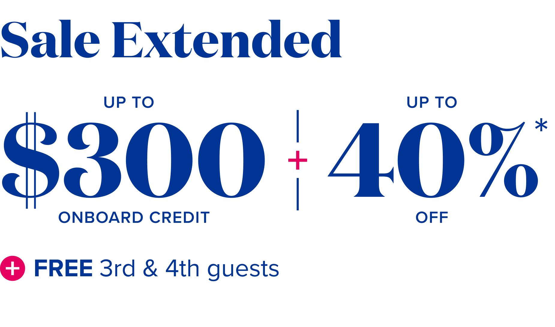 sale extended lockup