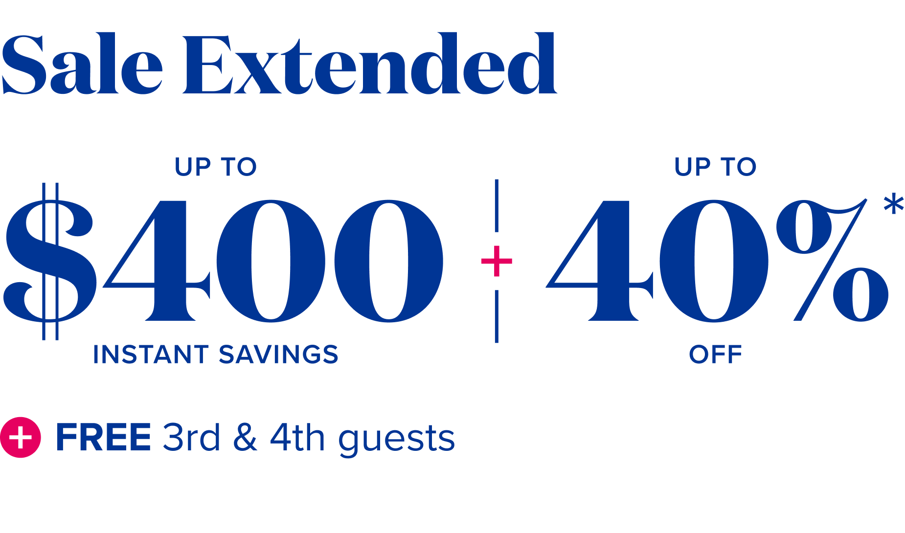 sale extended lockup