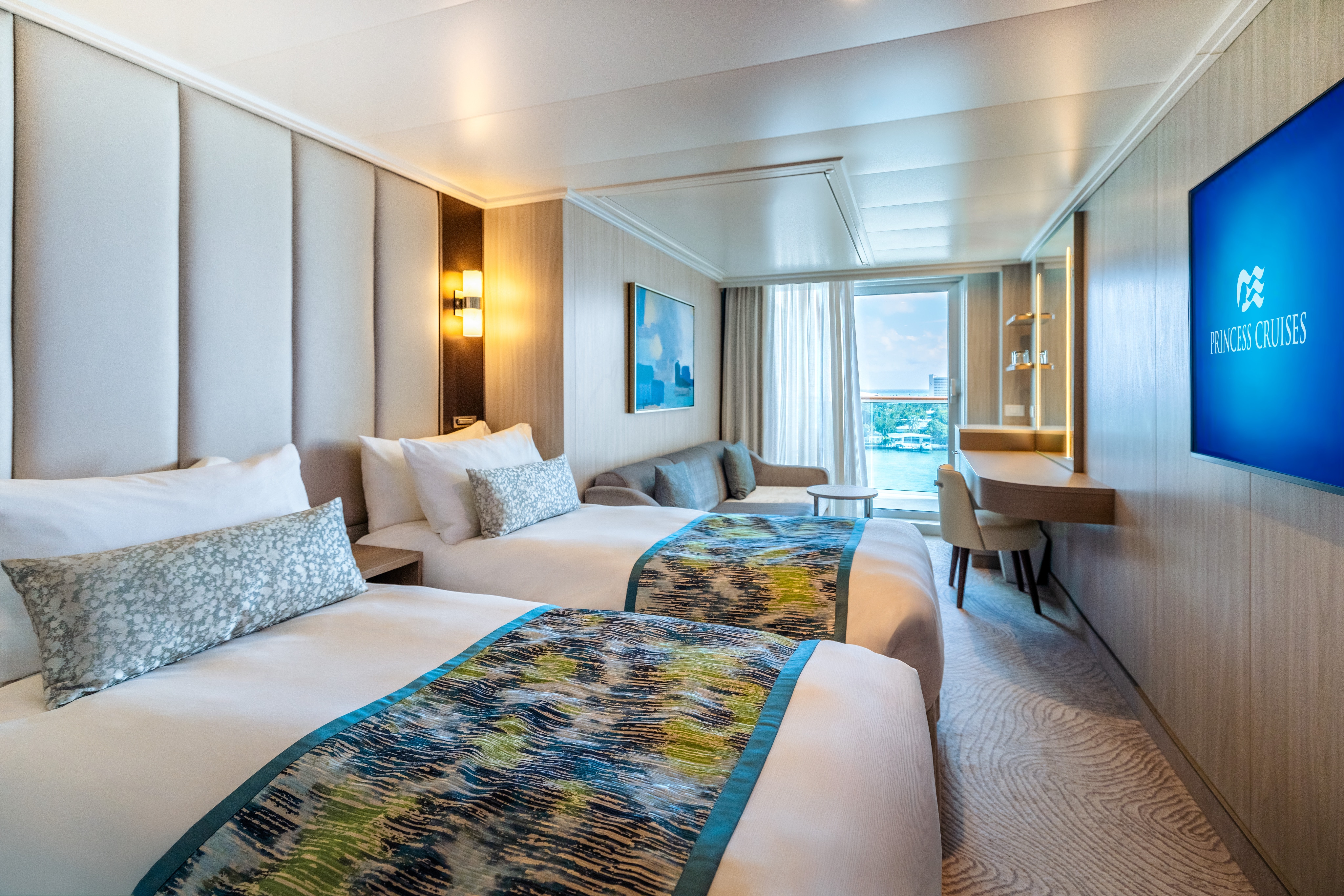 Up to 279 square feet of space to unwind and relax 
