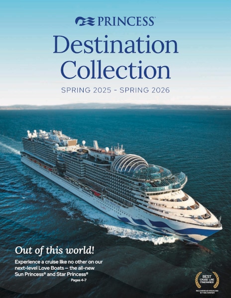 princess cruise line brochures